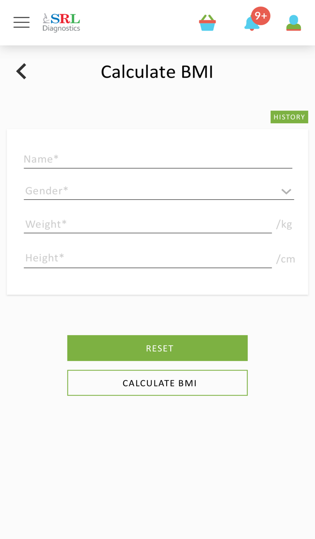 SRL - BMI Calculator